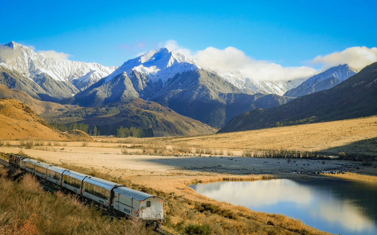 TranzAlpine Train Journey