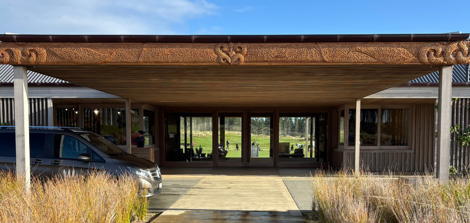 Te Arai Links Entrance Te Arai Links Entrance