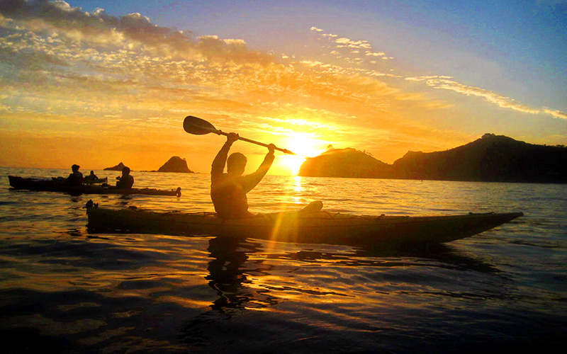 Cathedral Cove kayak tour