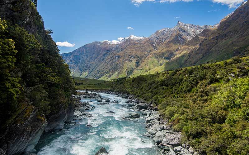 Aspiring National Park hikes, New Zealand