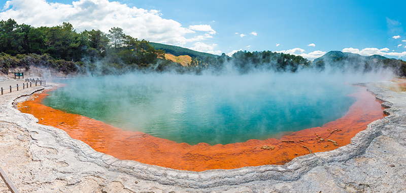 Champagne Pool, Waiotapu geothermal are, Rotorua Champagne Pool, Waiotapu geothermal are, Rotorua
