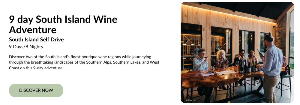 9 day South Island Wine Adventure