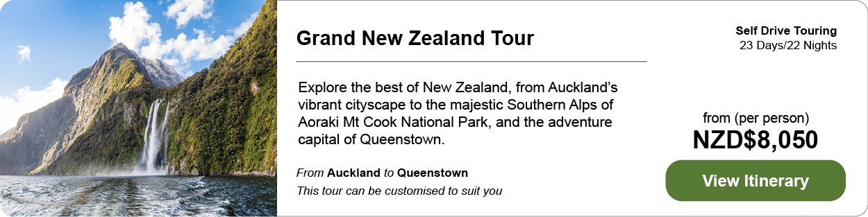 Grand New Zealand Tour - Discover New Zealand