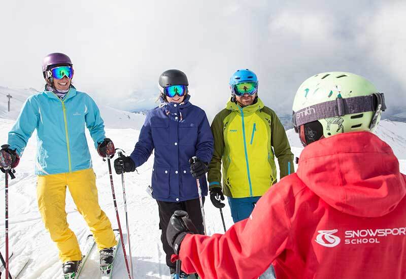 Mt Hutt ski field, Methven, New Zealand