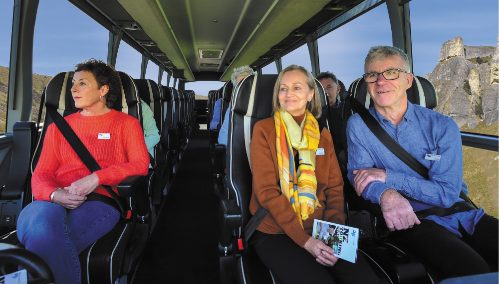Grand Pacific Tours Signature Bus Coach Seats