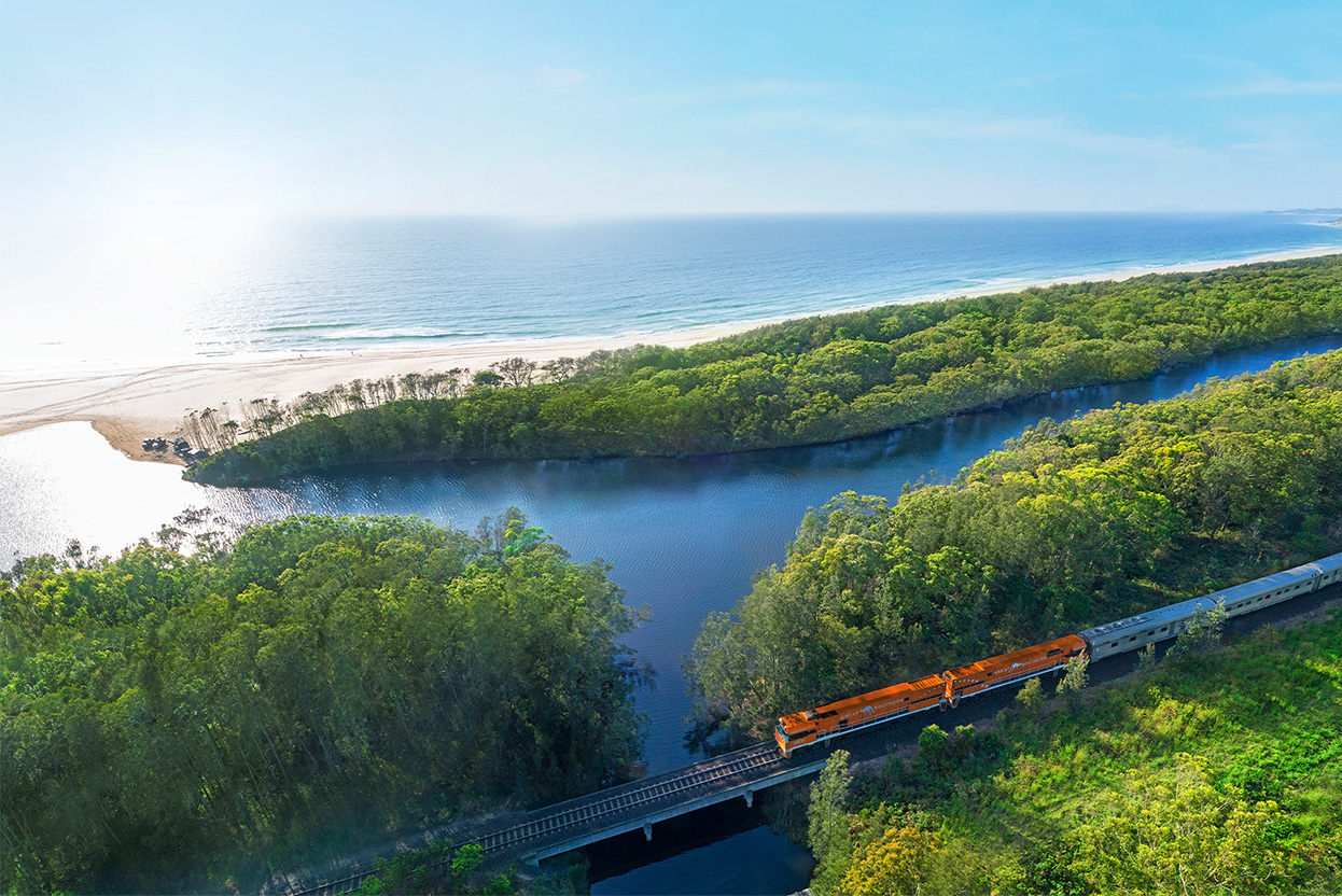 The Great Southern Train Tour - Gliding along the New South Wales Coastline