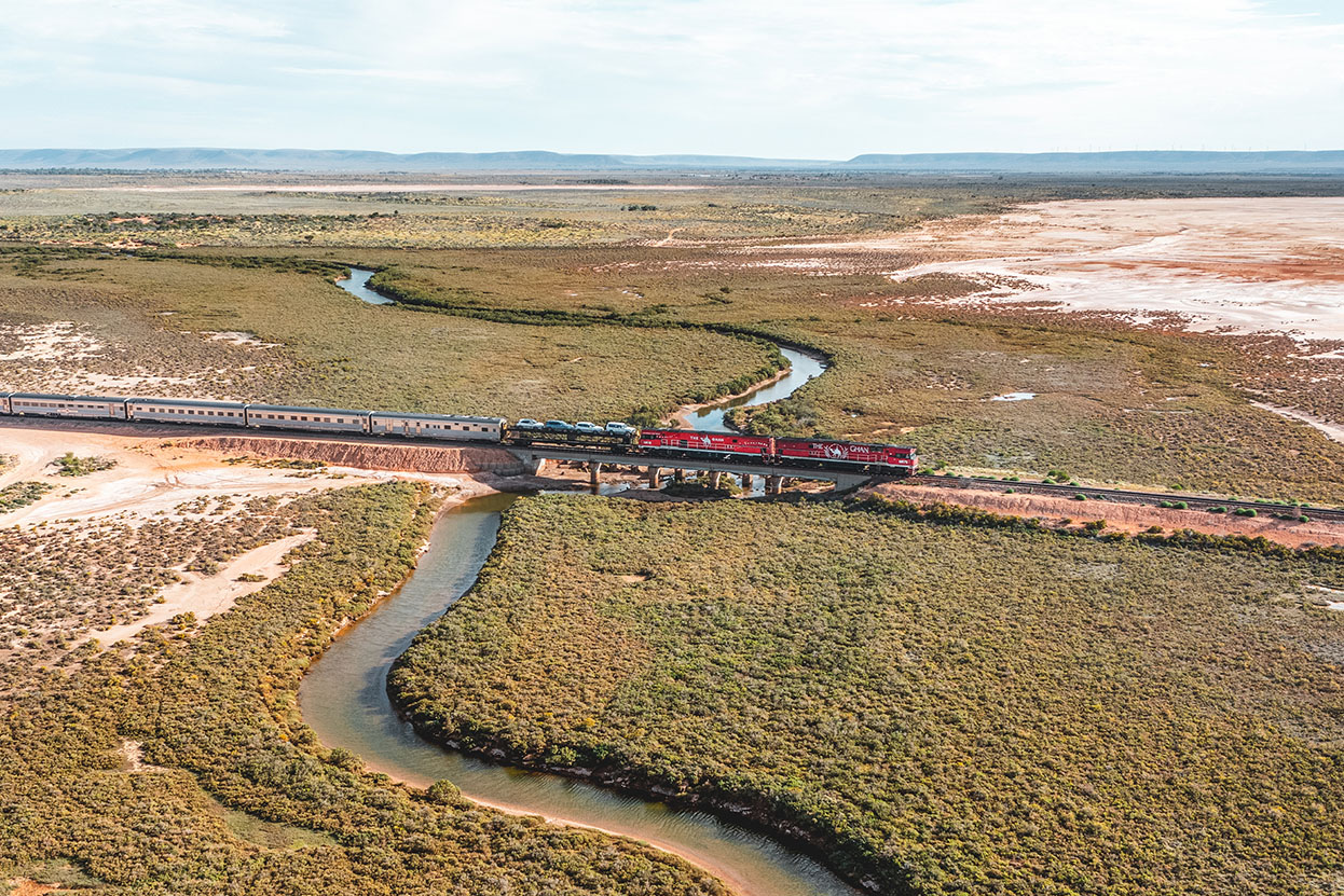 The Ghan, Flinders Ranges