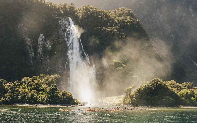 Lady Bowen Falls, Milford Sound Lady Bowen Falls, Milford Sound