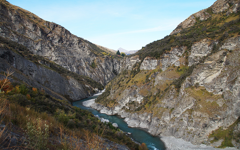 Ring wraith chase scene location - Skippers Canyon, Queenstown