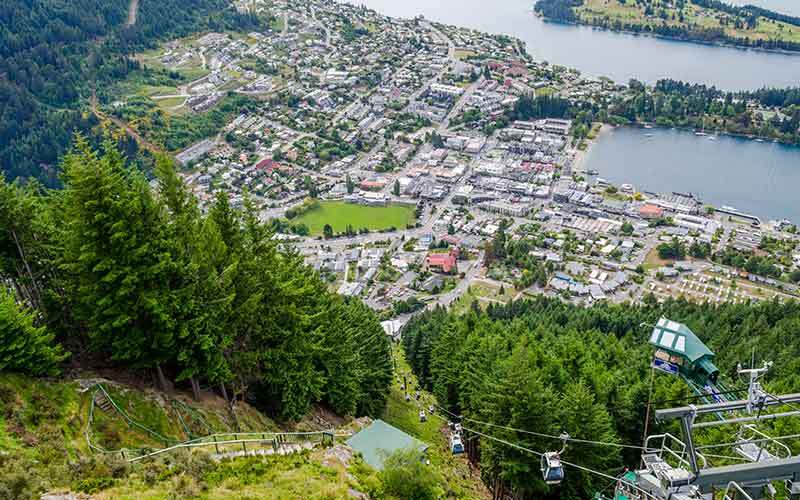 Ride up Queenstown's Skyline Gondola and enjoy the spectacular views Take a ride up the Queenstown Skyline Gondola