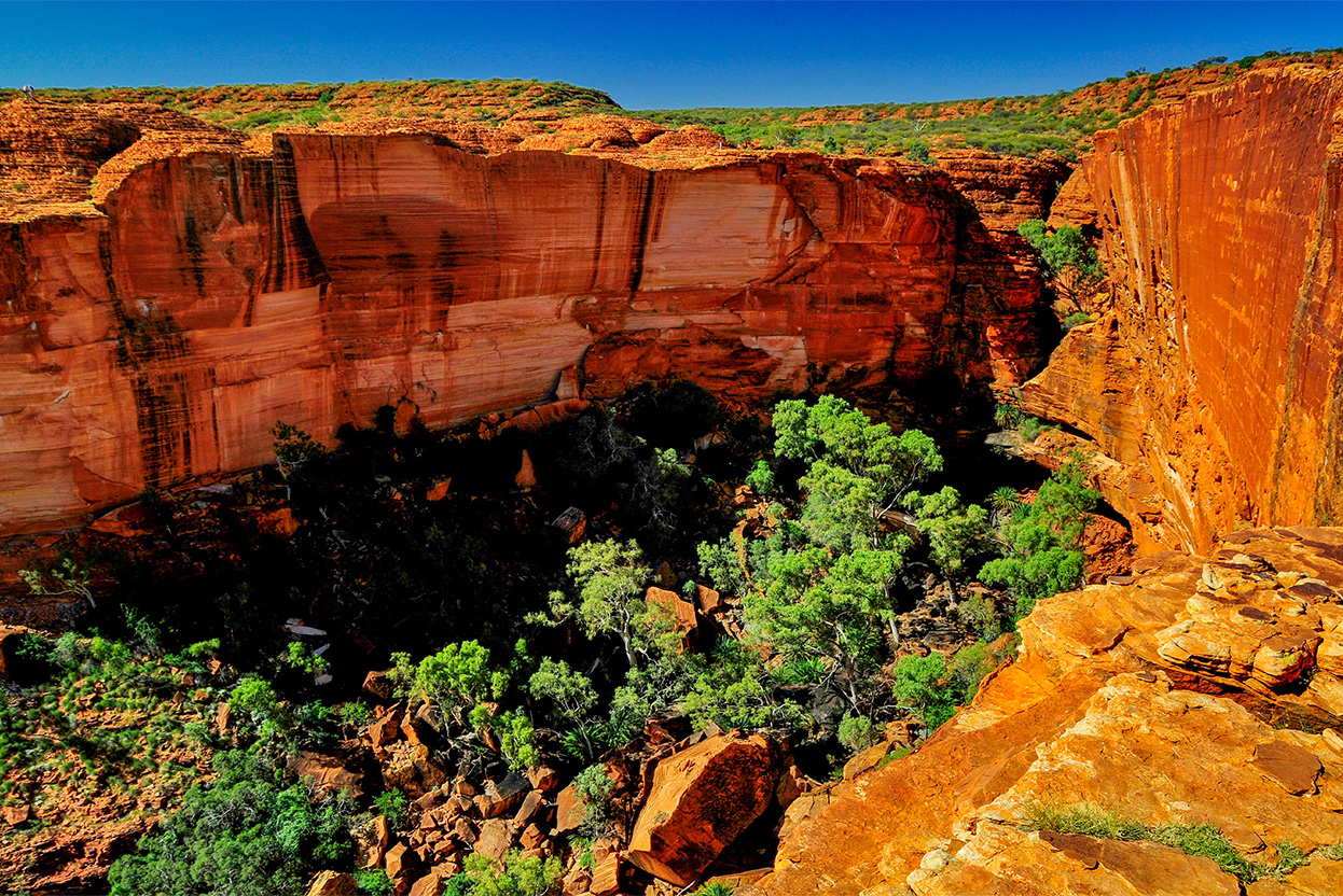 Kings Canyon, Uluru Kata Tjuta - Red Centre, Australia