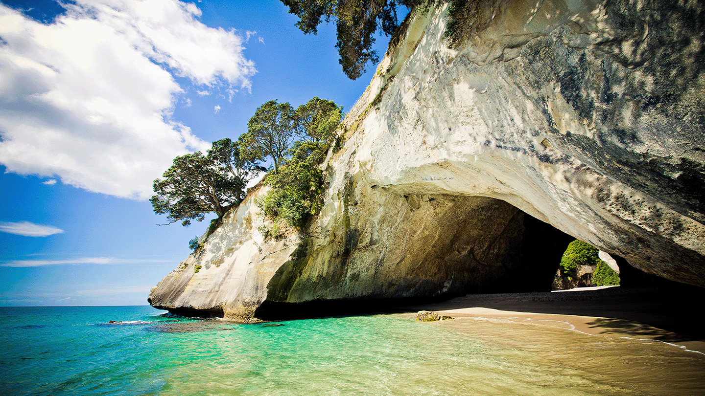 Cathedral Cove Cave Entrance