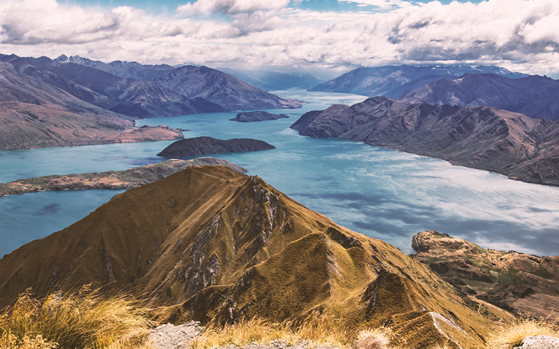 Lake Wanaka from Roy's Peak Lake Wanaka from Roy's Peak