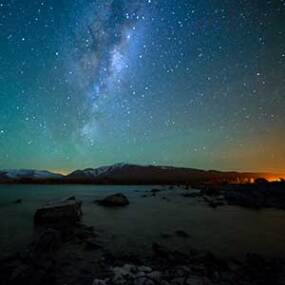 The Milky Way over Mackenzie country