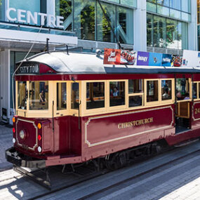 Christchurch Cashel Street Tram