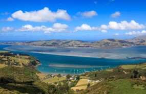 View of the Otago Peninsula
