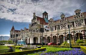 Railway Station in Dunedin