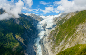 Franz Josef Glacier Aerial View