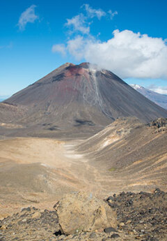 Mt Ngauruhoe in Tongariro National Park