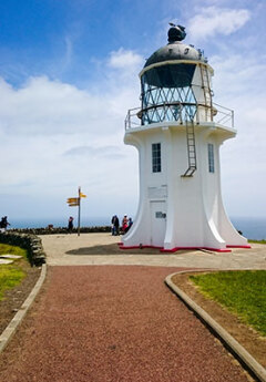 A lighthouse in Cape Reinga