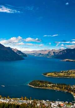 Lake Wakatipu, Queenstown, New Zealand