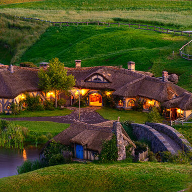 Green Dragon Pub, Lord of the Rings site, New Zealand