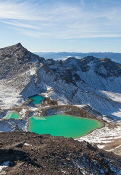 Crater Lake, Central North Island, New Zealand