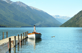 Inlet in Nelson harbour