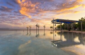 Cairns at Sunset