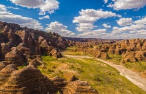 Aerial View of Purnululu National Park