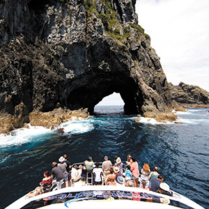 Image of Hole in the Rock cruise in Bay of Islands