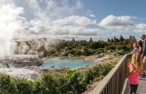 Rotorua geothermal pools