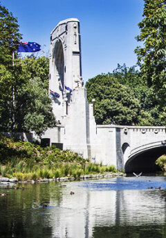 Bridge over the River Avon in Christchurch