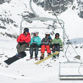 Family chair at The Remarkables