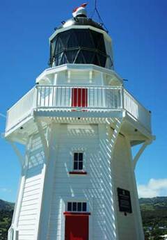 Image of Lighthouse in Akaroa, New Zealand