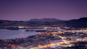 Twilight in Rotorua