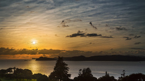 Waitangi Treaty Grounds at Sunrise