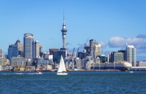 Auckland city skyline