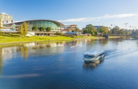 A very over the Murray River in Adelaide