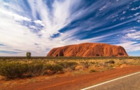 View of Uluru - Kata Tjuta National Park