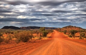 An outback road