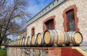 Barossa Wine barrells