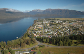 Aerial View of Te Anau