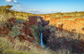 Waterfall at Karijini