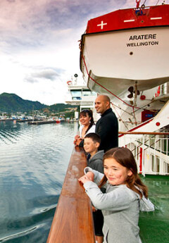 Interislander, Wellington, Picton, New Zealand