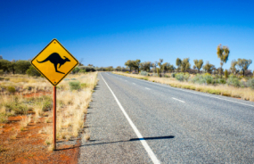 Outback Australia Road