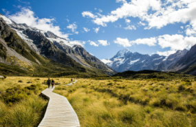 Hike in Mt Cook NP