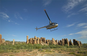 Scenic flight over the Lost City