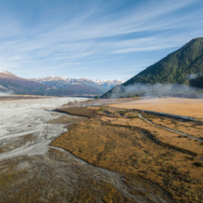 Scenic Train in the South Island