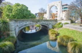 Bridge of Remembrance in Christchurch